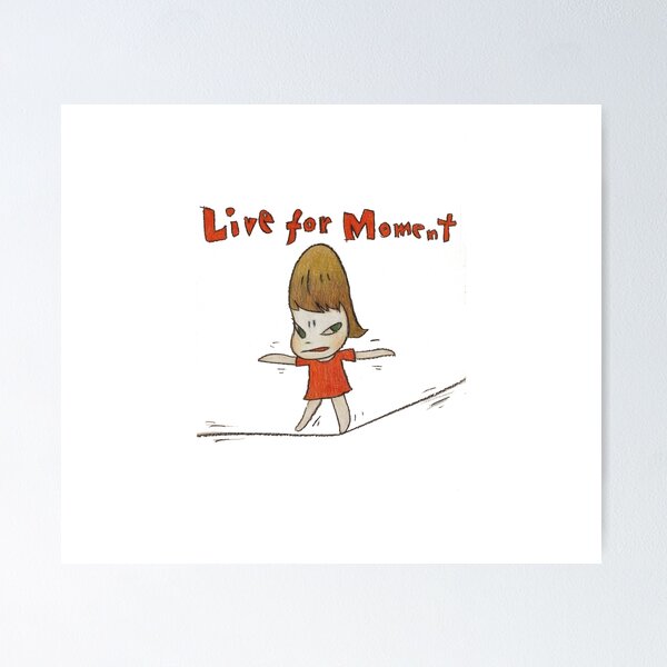 Item preview, Live For Moment designed and sold by BeachHouseArt.
