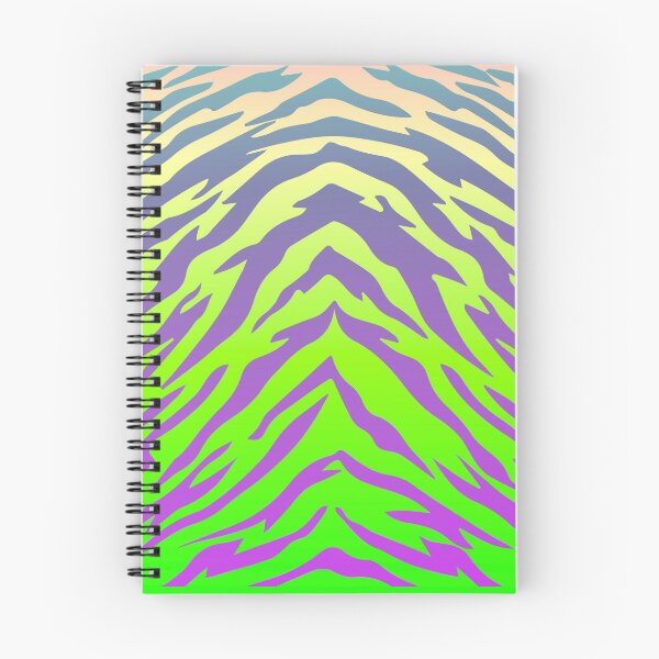 Item preview, Colorful Tiger Stripes (alternate colors) designed and sold by HypeMode.