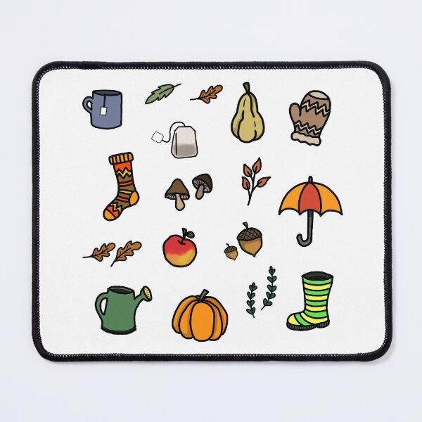 Item preview, Autumn Fall Garden Stickers designed and sold by PeppaThePenguin.