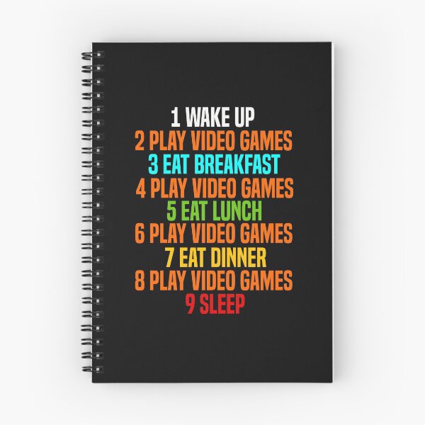 Item preview,  Funny my perfect day wake up play video games designed and sold by Hero Prod.