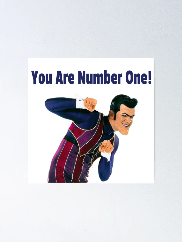 We Are Number One, Robbie Rotten From Lazy Town Items! Art Board Print  for Sale by Rolandurr