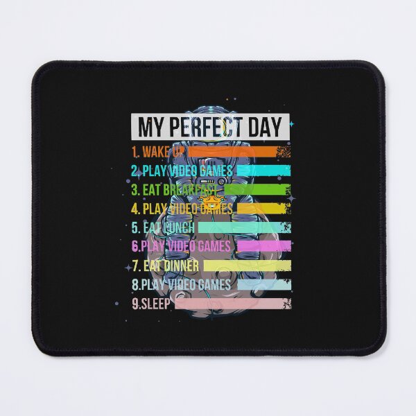 Item preview, Copy of Funny my perfect day wake up play video games designed and sold by Hero Prod.