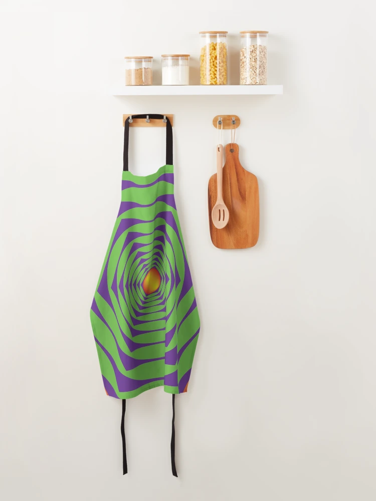 Thumbnail 4 of 6, Apron, Pulse designed and sold by InfinitePathArt.