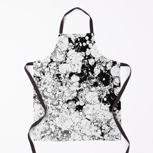 Item preview, Paint Splatter #1 (black and white) designed and sold by matamuaart.