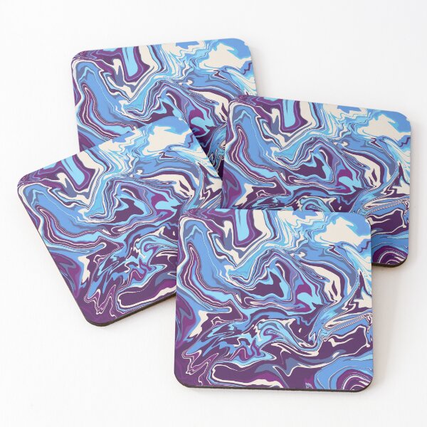 Item preview, Marble spree | liquid pour | trippy art designed and sold by Amanda Ozga.