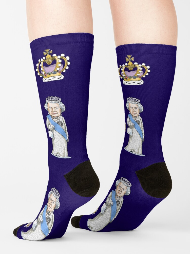 Alternate view of Queen Elizabeth II Socks