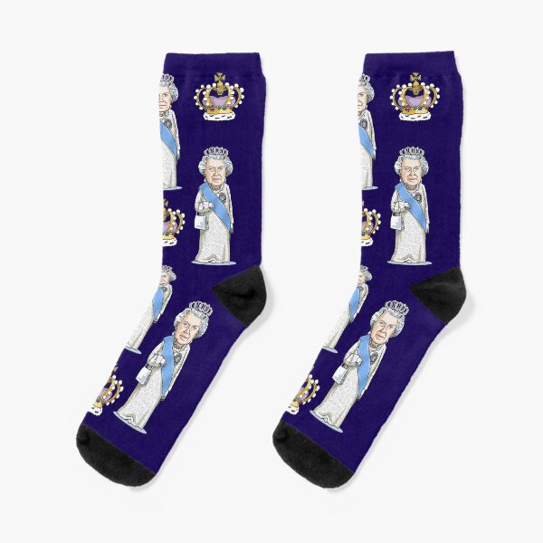 Queen Elizabeth II Socks