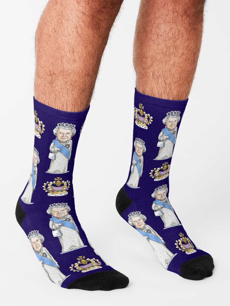 Alternate view of Queen Elizabeth II Socks