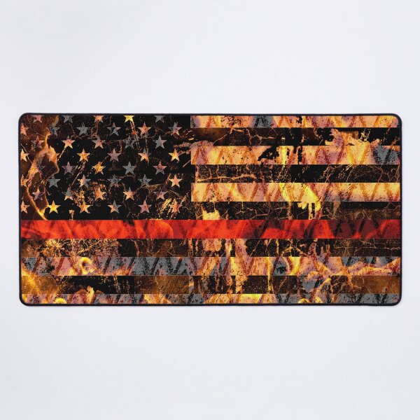 Item preview, Thin Red Line and Flames designed and sold by Jared Davies.
