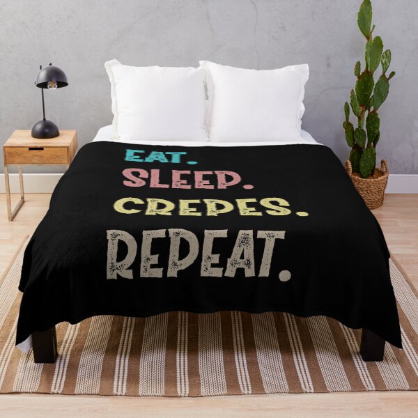 Item preview, Eat. Sleep. Crepes. Repeat. designed and sold by Life Shop.