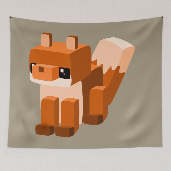 Item preview, Minecraft Fox designed and sold by Wrenflight.