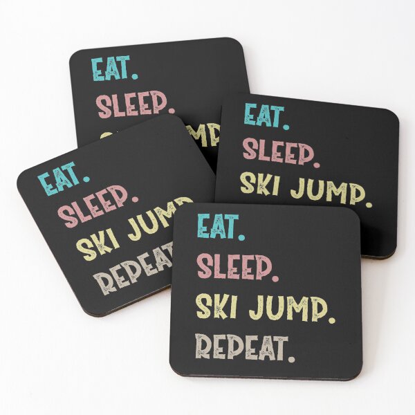Item preview, Eat. Sleep. Ski Jump. Repeat. designed and sold by Life Shop.