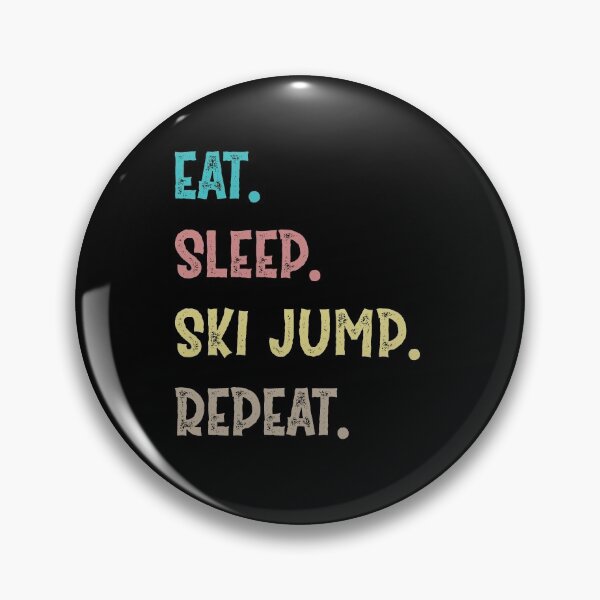 Item preview, Eat. Sleep. Ski Jump. Repeat. designed and sold by Life Shop.