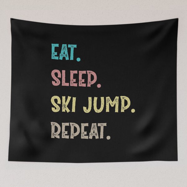 Item preview, Eat. Sleep. Ski Jump. Repeat. designed and sold by Life Shop.