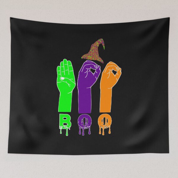 Item preview, Boo Hands American Sign Language Pride  designed and sold by Bogbog-prod.