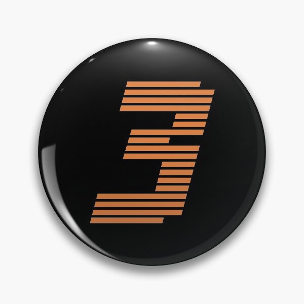 Item preview, 3 Driver Number (Black BG) designed and sold by FilipeFerreira.