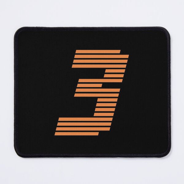 Item preview, 3 Driver Number (Black BG) designed and sold by FilipeFerreira.