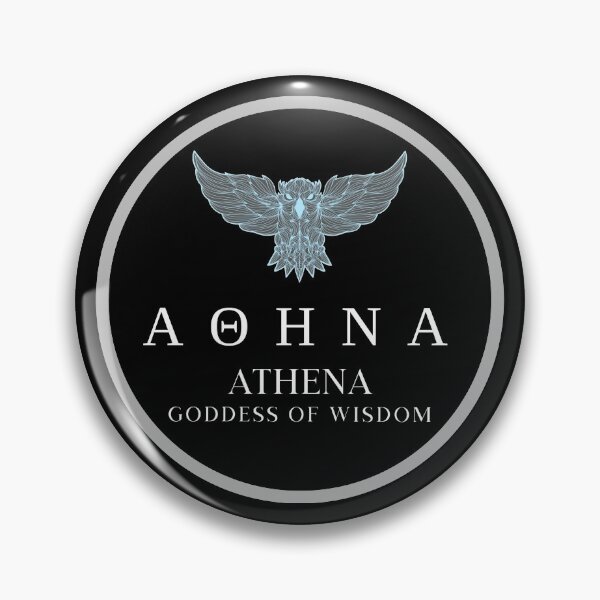 Item preview, Athena Greek Goddess of Wisdom Owl Mythology Design designed and sold by OnyxMoonDesigns.