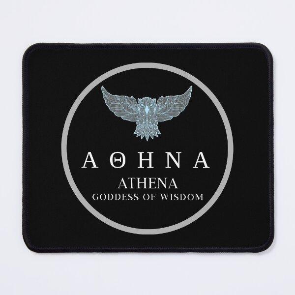 Item preview, Athena Greek Goddess of Wisdom Owl Mythology Design designed and sold by OnyxMoonDesigns.