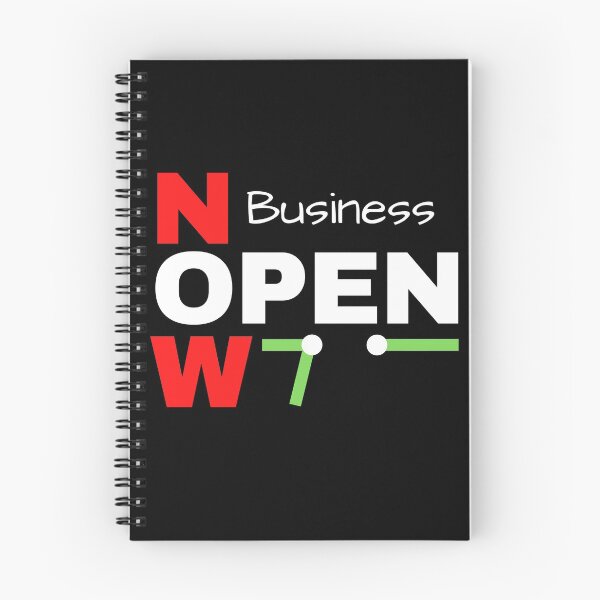 Item preview, Business Now Open - Open For Business designed and sold by Einstein12345.