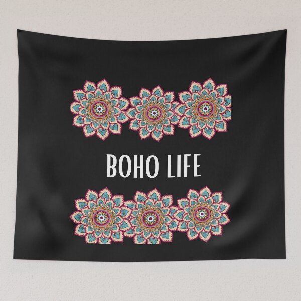 Item preview, FLOWERED design boho LIFE designed and sold by DoloresAlaire.