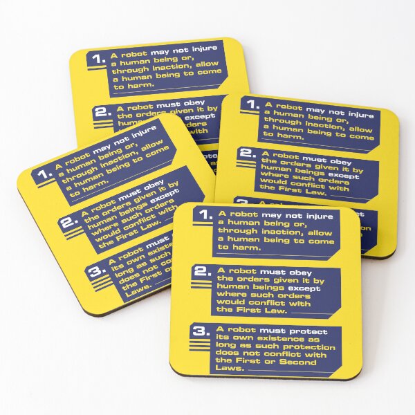 Item preview, Three Laws of Robotics designed and sold by Krobilad.
