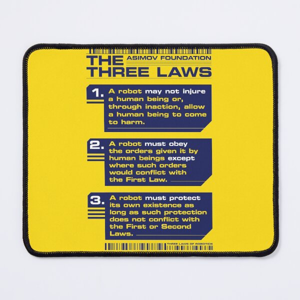 Item preview, Three Laws of Robotics designed and sold by Krobilad.