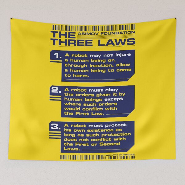 Item preview, Three Laws of Robotics designed and sold by Krobilad.