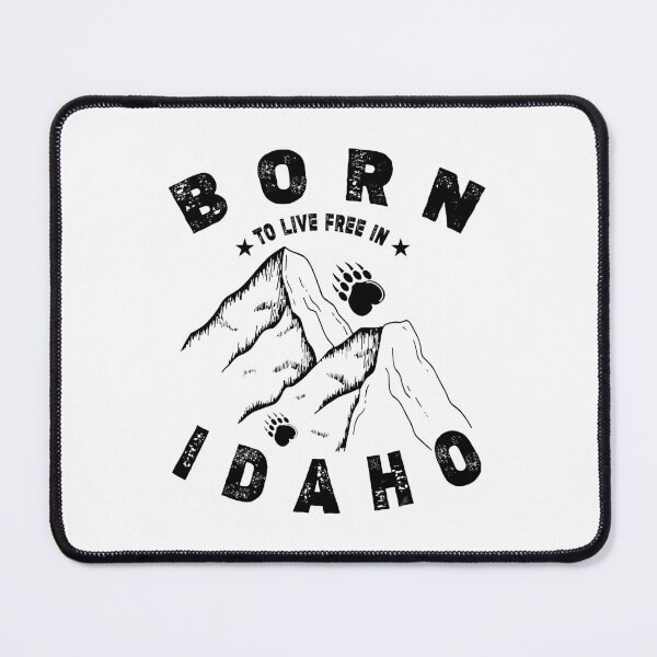 Item preview, Born to live free in idaho designed and sold by Desibeau.