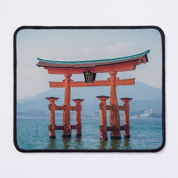 Item preview, Itsukushima Shrine Hatsukaichi, Japan Attractions, Japan Tourist Attractions, Japanese Attractions, Visit Japan Today designed and sold by nihontees.