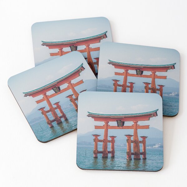 Item preview, Itsukushima Shrine Hatsukaichi, Japan Attractions, Japan Tourist Attractions, Japanese Attractions, Visit Japan Today designed and sold by nihontees.
