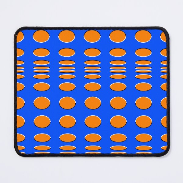 Item preview, Victor Vasarely Homage -- Orange Optical Illusion Art designed and sold by newtree.
