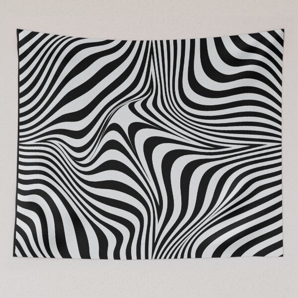 Item preview, Black and white abstract pattern  designed and sold by Creativeart1974.
