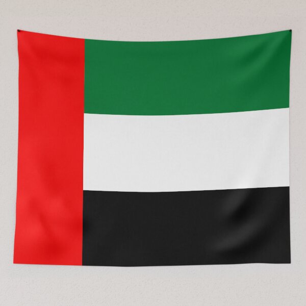 Artikelvorschau, Flagge Vereinigte Arabische Emirate entworfen und verkauft von Stickypegatinas.