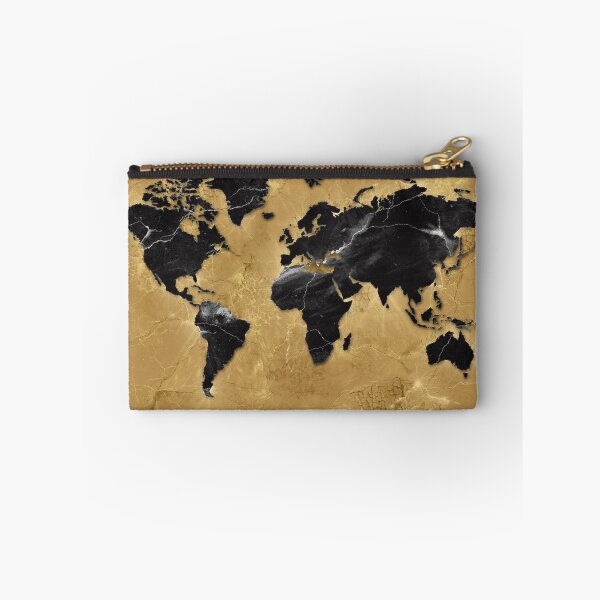 Item preview, world map gold 4 designed and sold by BekimART.