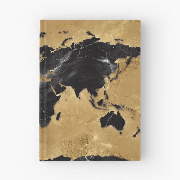 Item preview, world map gold 4 designed and sold by BekimART.