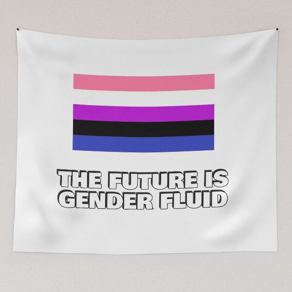 Item preview, The future is gender fluid flag designed and sold by Inspirationmotivation.