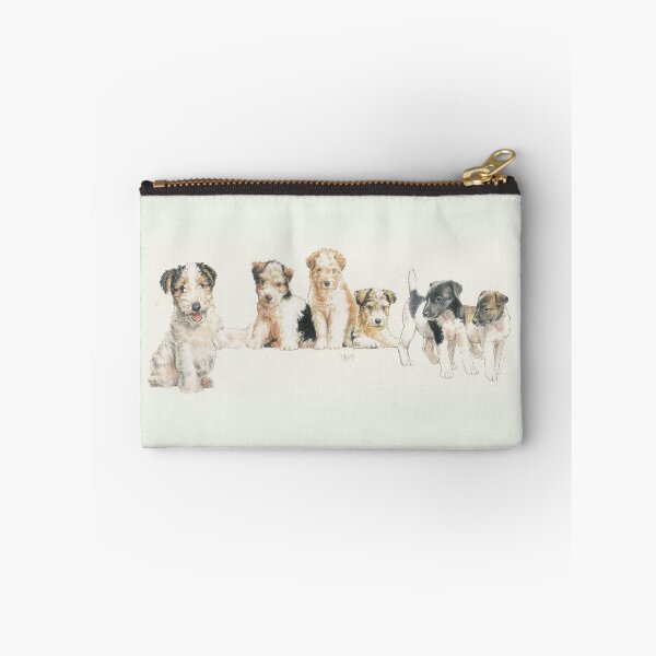 Item preview, Fox Terrier Puppies designed and sold by BarbBarcikKeith.