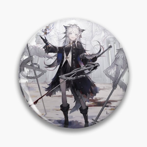 Artikelvorschau, Raffiniertes Horrormare Lappland - Arknights Sticker entworfen und verkauft von MagicalFish.