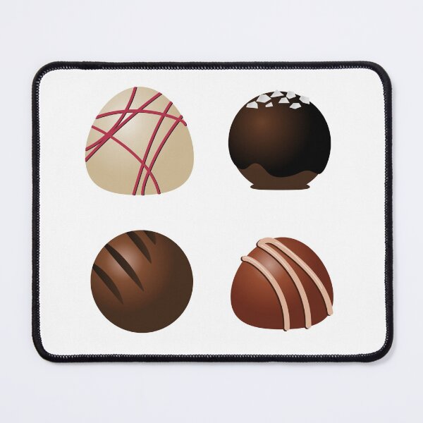 Item preview, Chocolate Truffles Sticker Pack #4 of 4 Journals Diaries Scrapbooking Sticker Books designed and sold by Hanlar.