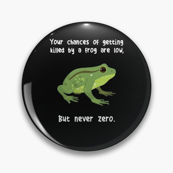 Item preview, Frog Never Zero designed and sold by Clara Hollins.
