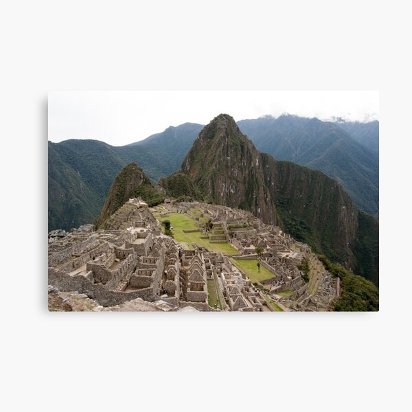 Calendar Machu 09 Canvas Print