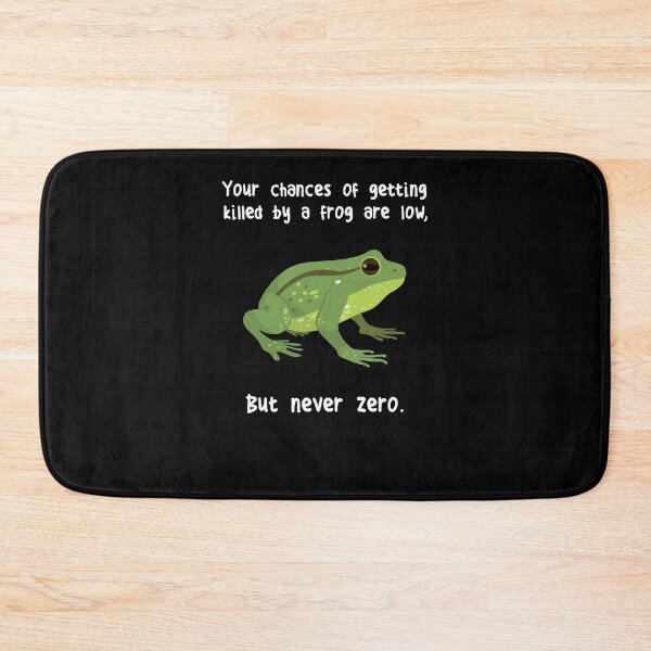 Item preview, Frog Never Zero designed and sold by Clara Hollins.
