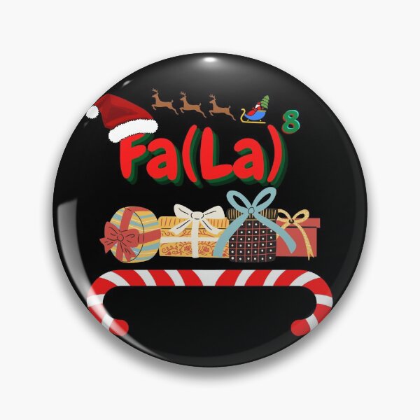 Item preview, Math fa la - It's the season to be jolly - Fa la la la la la la la la - Merry Christmas designed and sold by For the love of Pixels.