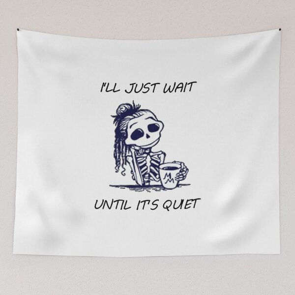Item preview, cute halloween boo fall I'll  Wait Until It's Quiet teacher funny sarcastic offended saying  Meme Gift for Best Friend boyfriend girlfriend designed and sold by joygift369.