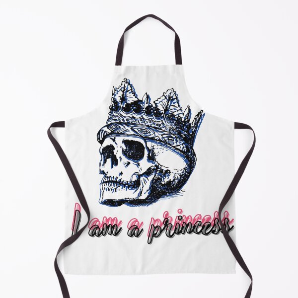 Item preview, I'M A PRINCESS - SKULL designed and sold by Elizzart.