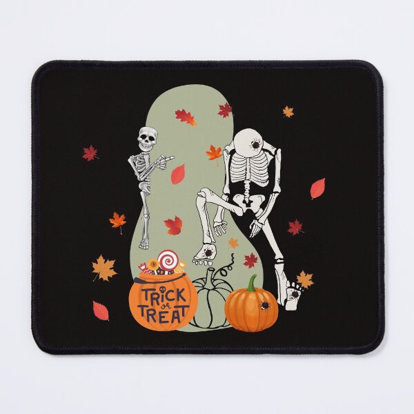 Item preview, Skeleton Trick Or Treating Pattern For Halloween Fans - Cute Halloween designed and sold by Vero De.