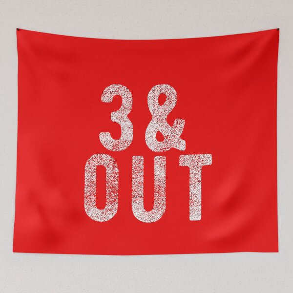 Item preview, 3 and Out designed and sold by BFCC.