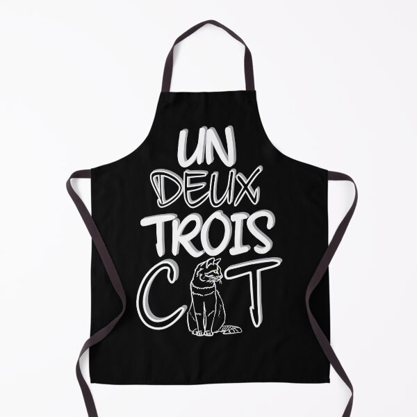 Item preview, Un Deux Trois Cat - Funny French designed and sold by TheInkElephant.