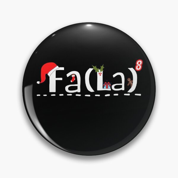 Item preview, Math fa la - It's the season to be jolly - Fa la la la la la la la la - Merry Christmas designed and sold by For the love of Pixels.